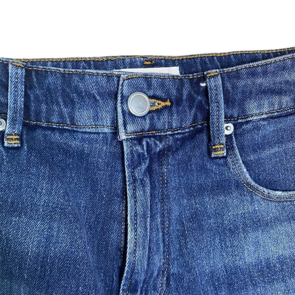 Good American High Rise Denim Shorts Size 25